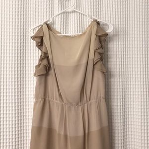 Tan Semi-Formal Dress